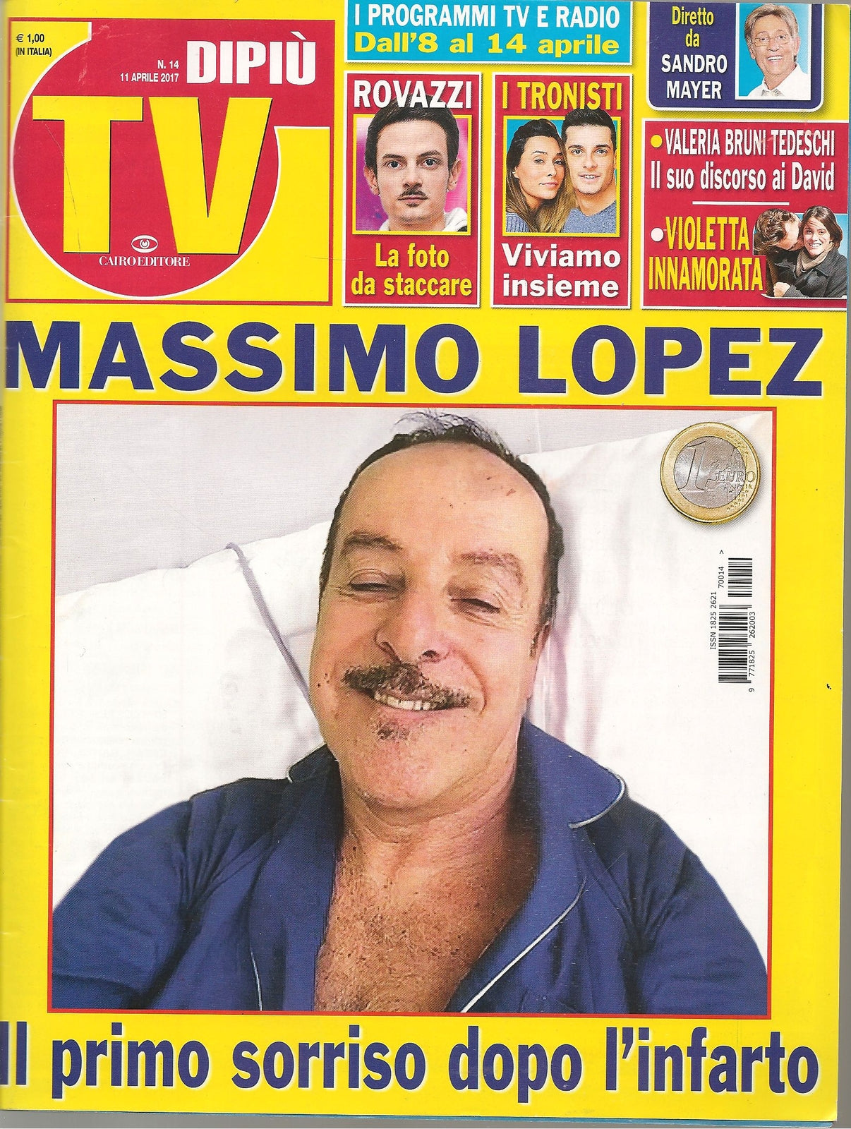 DIPIU' TV N.14 - 11 APRILE 2017  MASSIMO LOPEZ ROVAZZI