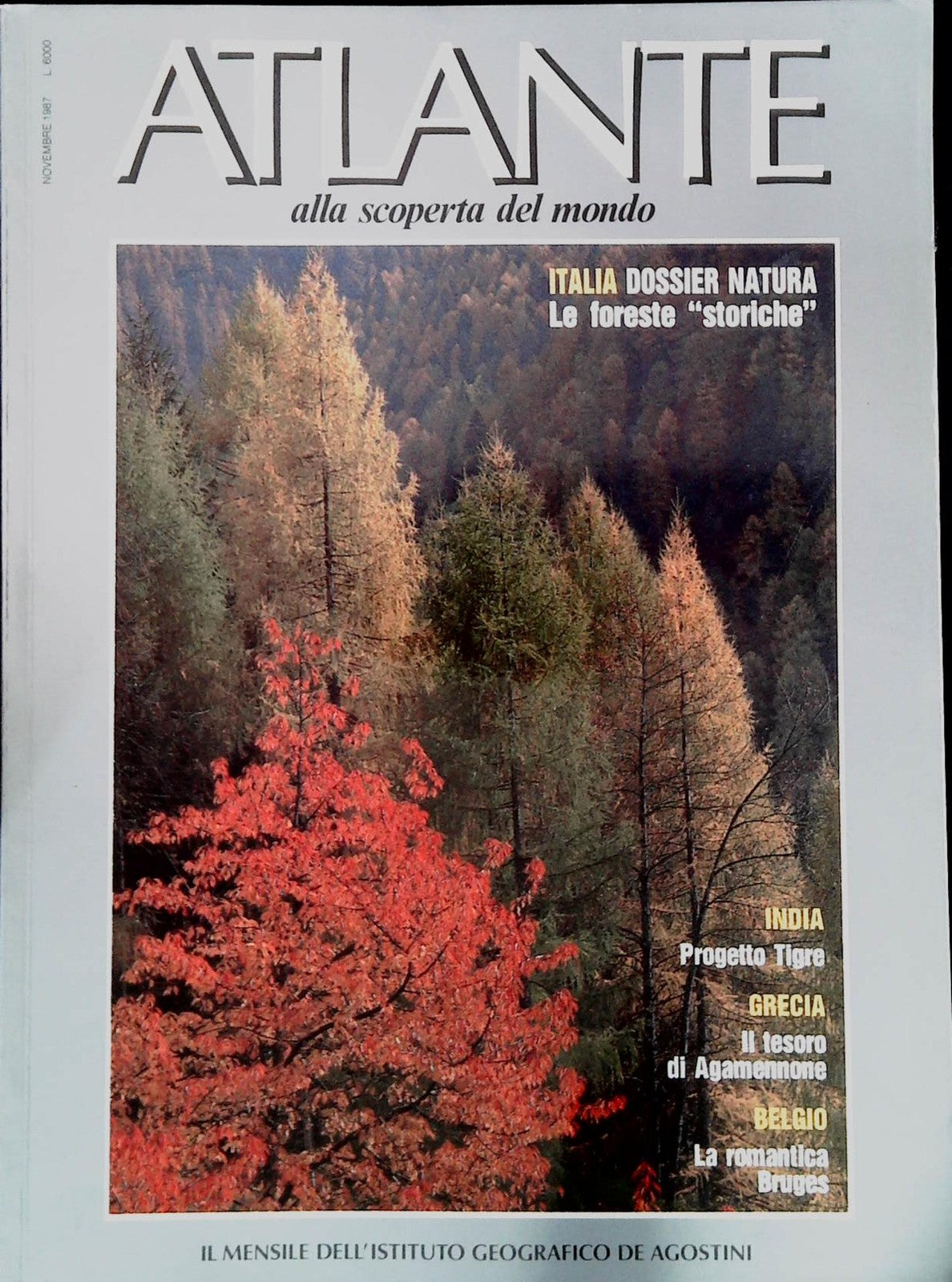 ATLANTE - NOVEMBRE 1987 - OUTLET DEL LIBRO