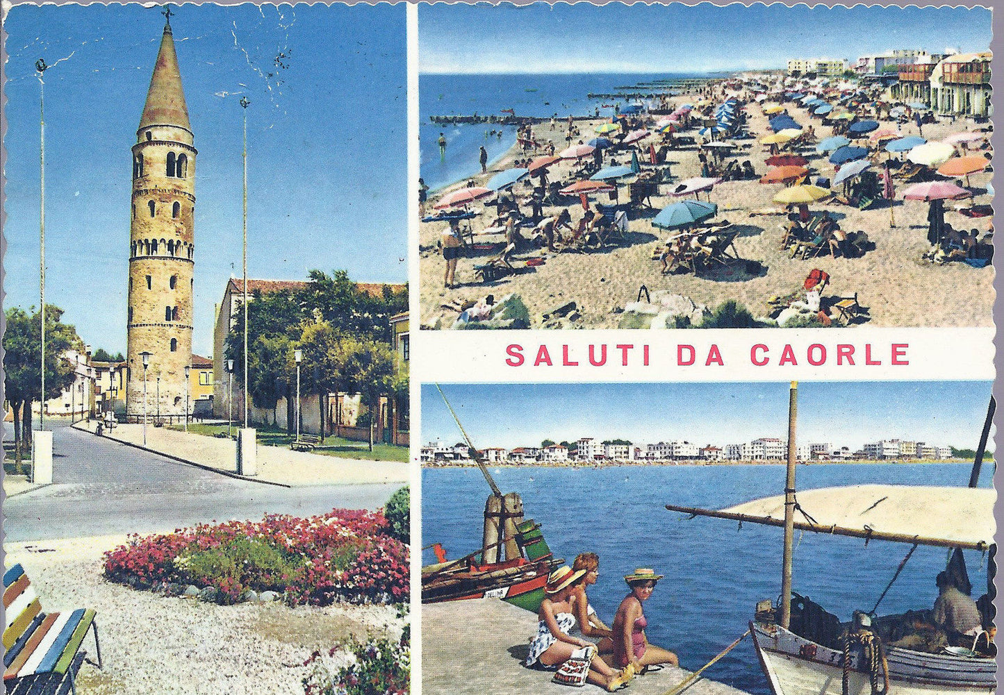 CAORLE - SALUTI - 3 VEDUTE - VSD - FG