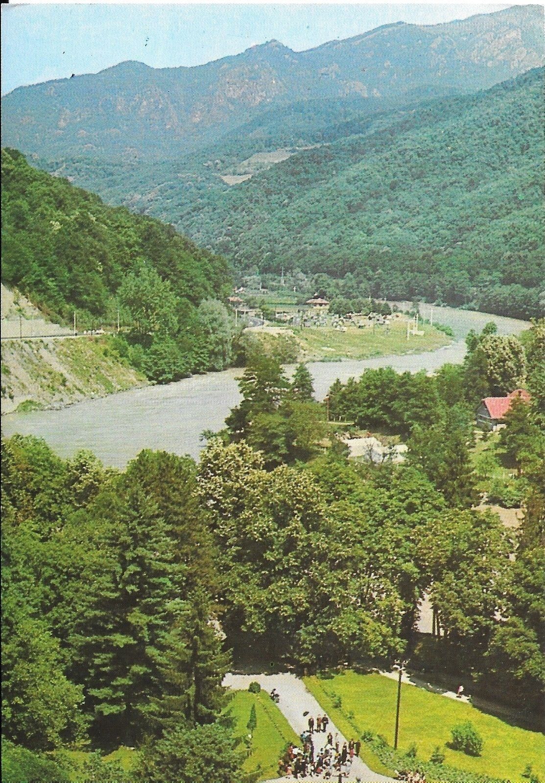 VALEA OLTULUI LA CACIULATA - LA VALLE DELL' OLT A CACIULATA - PANORAMA - NV