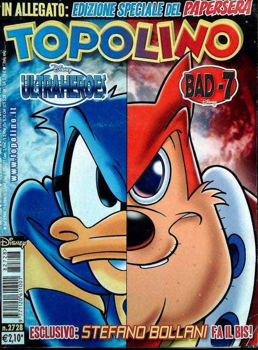 TOPOLINO N. 2728 - 11 MARZO 2008