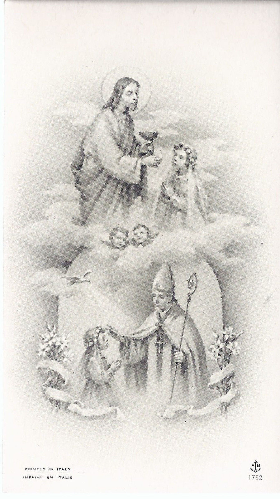 SANTINO - GESU' - PRIMA COMUNIONE E CRESIMA - senza dat