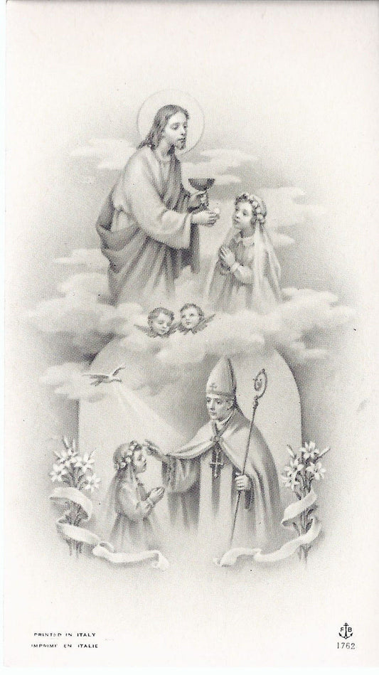 SANTINO - GESU' - PRIMA COMUNIONE E CRESIMA - senza dat