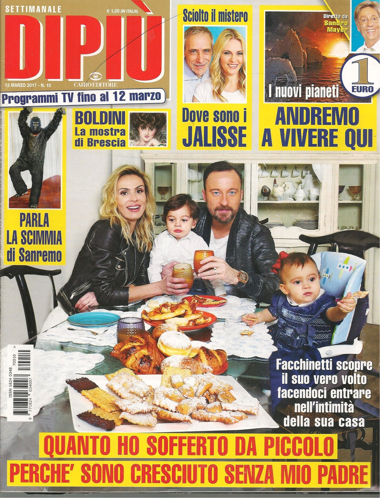 DIPIU' N. 10 - 13 MARZO 2017  FACCHINETTI JALISSE