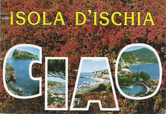ISOLA D'ISCHIA - CIAO - 4 VEDUTINE - V1990
