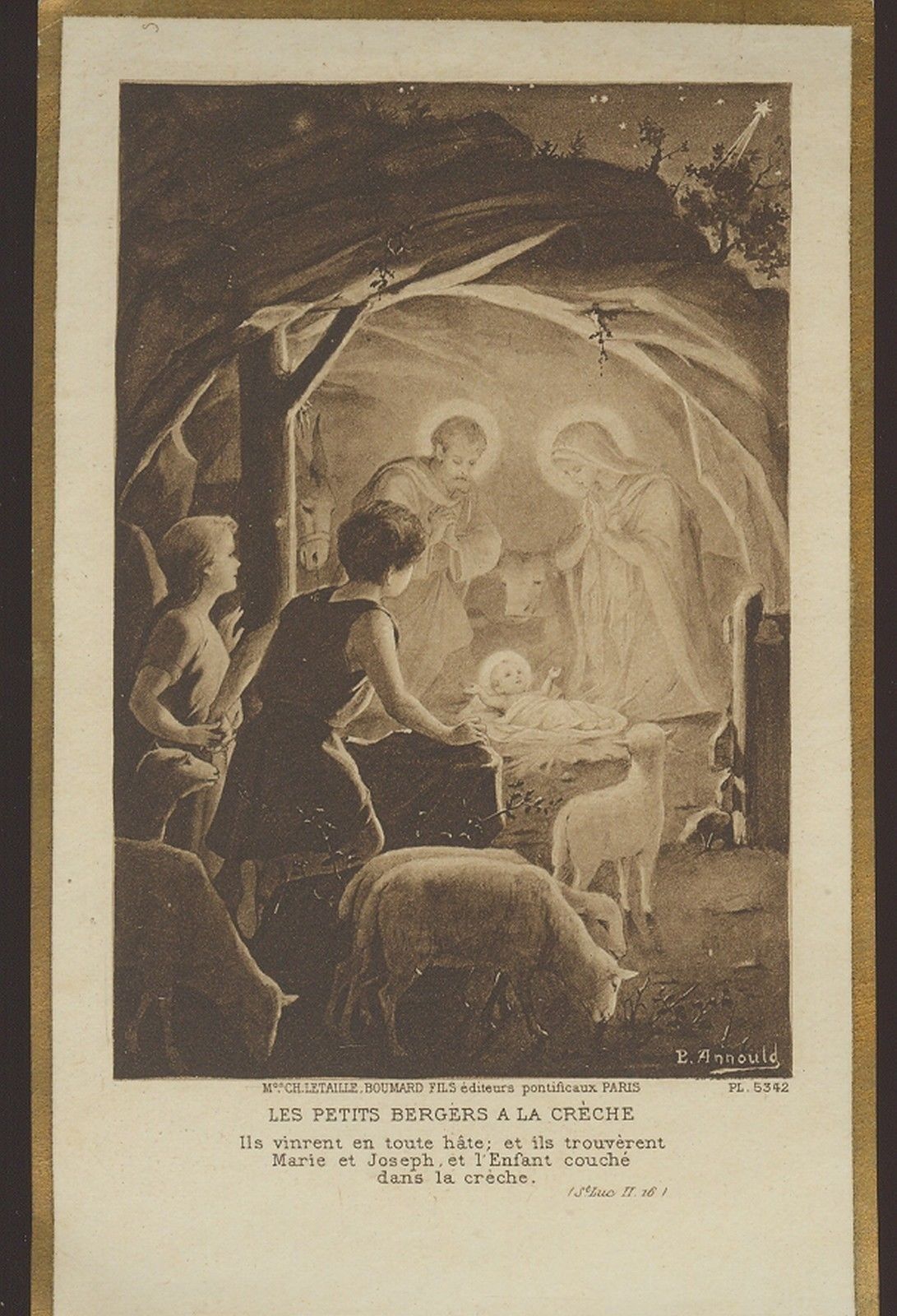 LES PETITS BERGERS A LA CRECHE - 039