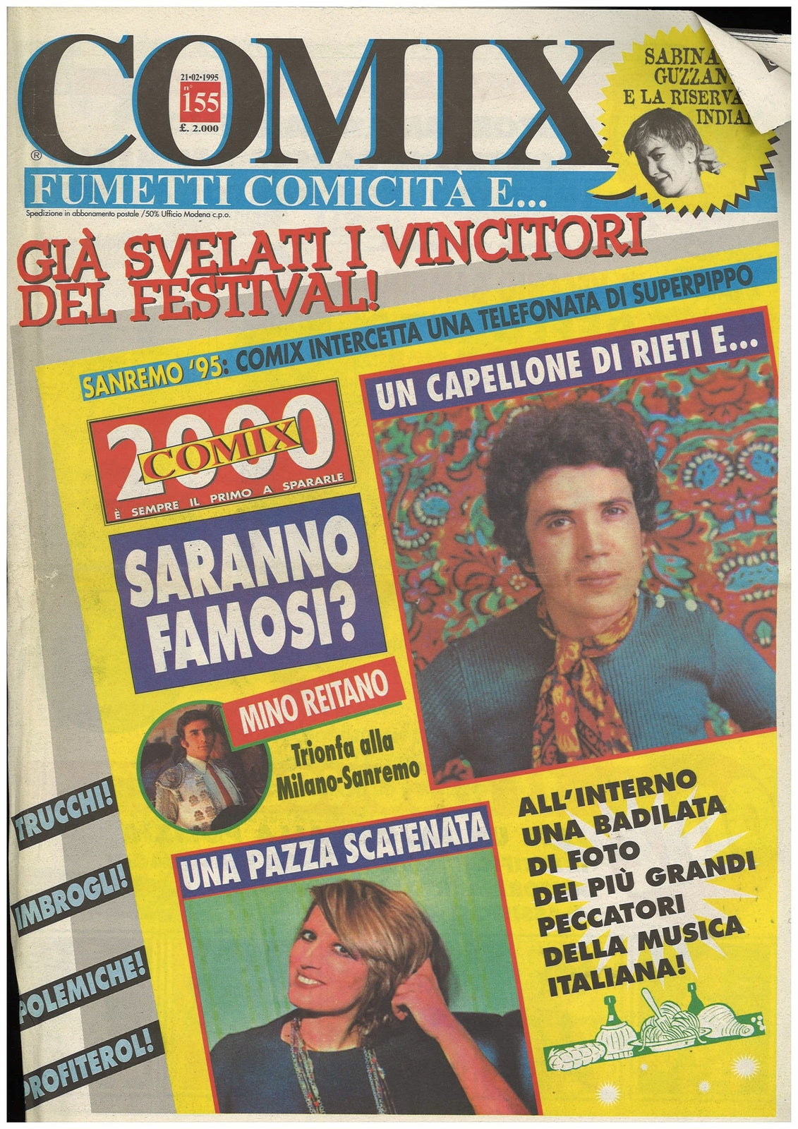 COMIX 21 FEBBRAIO 1995