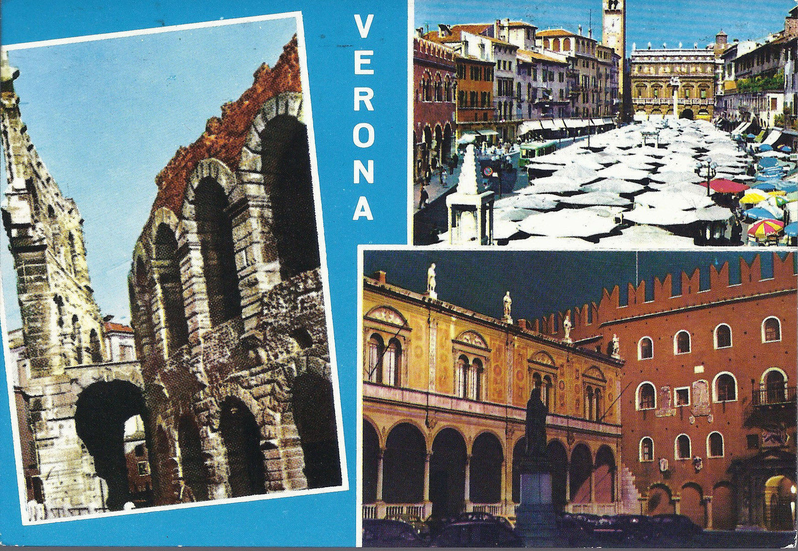 VERONA - 3 VEDUTE - V1965
