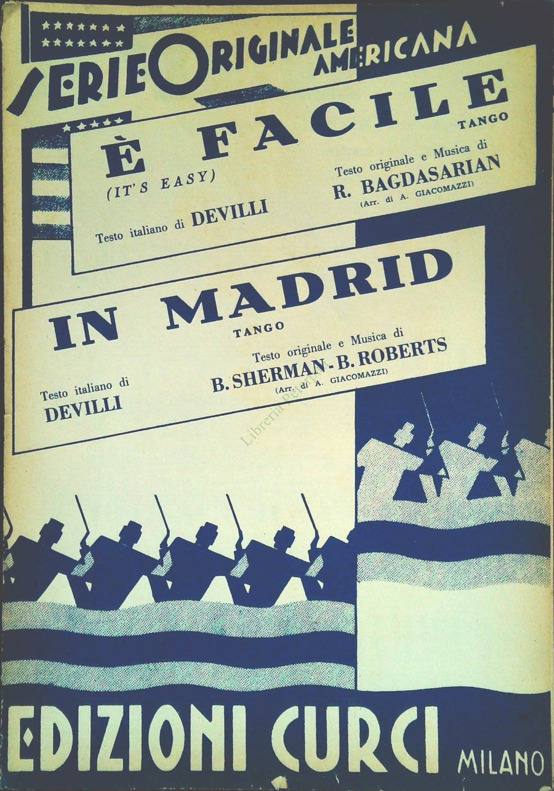 E' FACILE.tango - IN MADRID.tango -SPARTITO-SHEET MUSIC