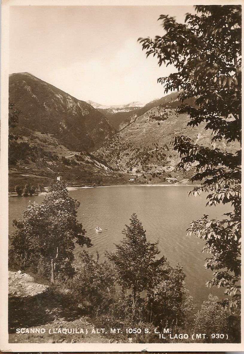 SCANNO - IL LAGO - V1948