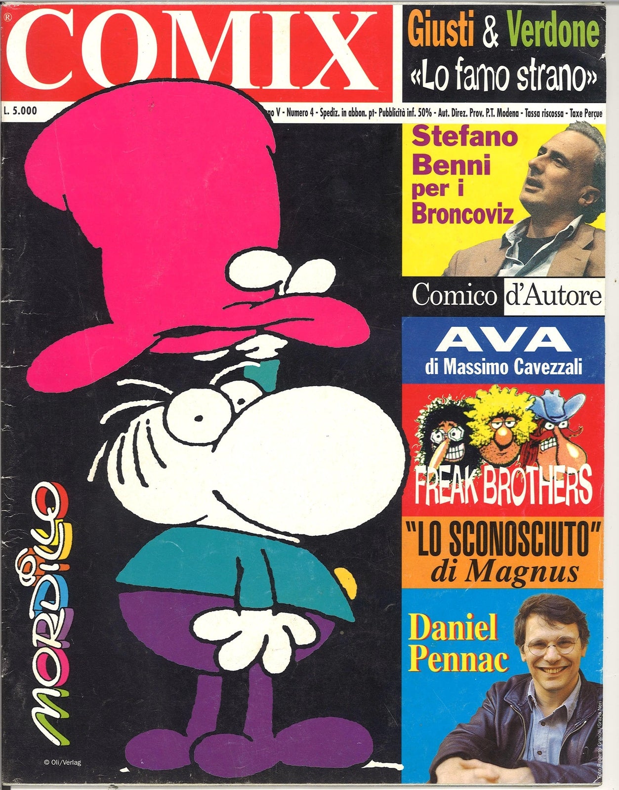 COMIX ANNO V - NUMERO 4 - APRILE 1996