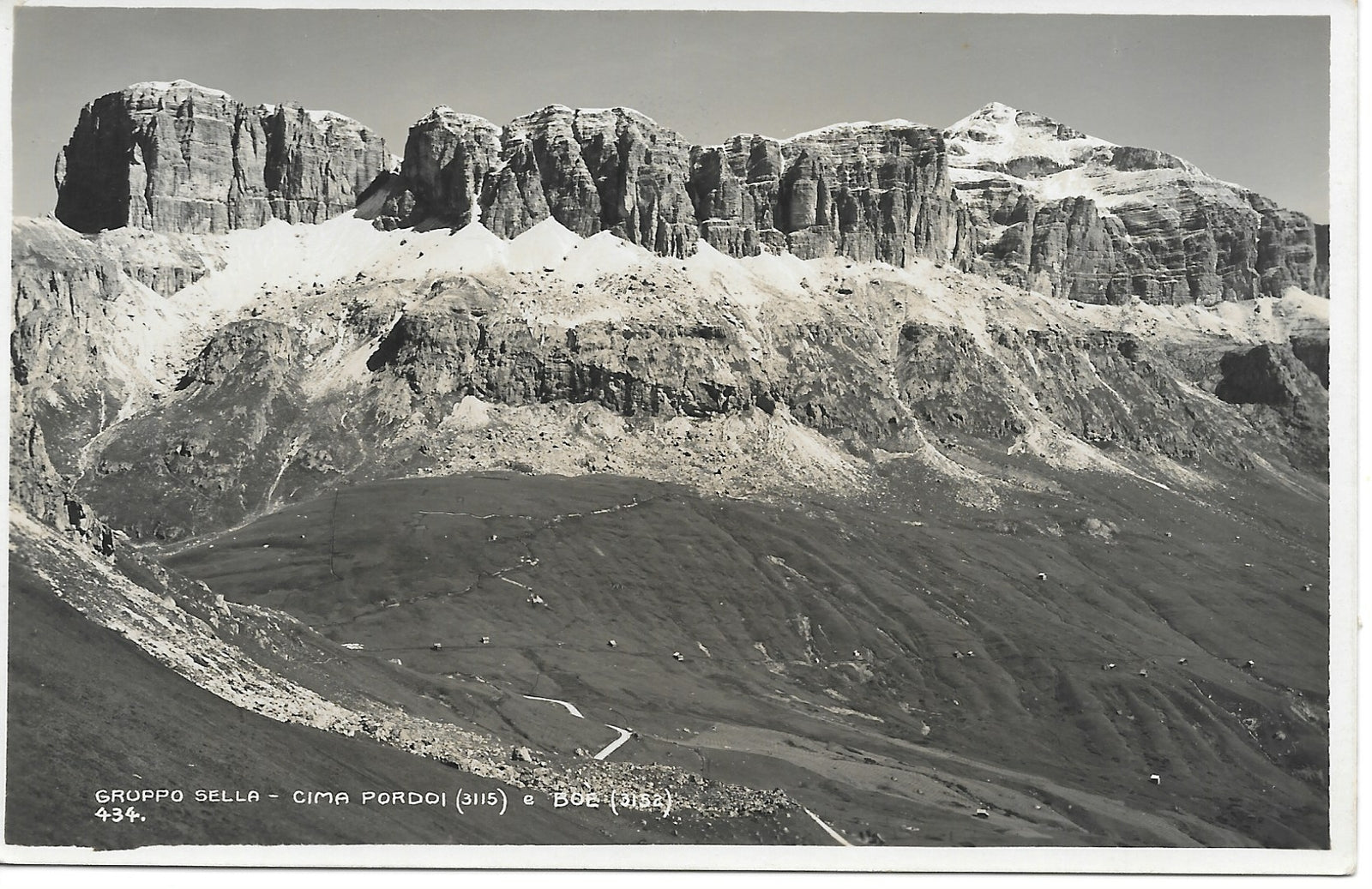 GRUPPO SELLA - CIMA PORDOI E BOE - NV