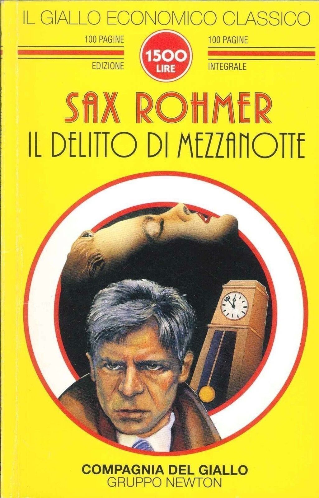 IL DELITTO DI MEZZANOTTE - SAX ROHMER - NEWTON 1997 - OUTLET DEL LIBRO