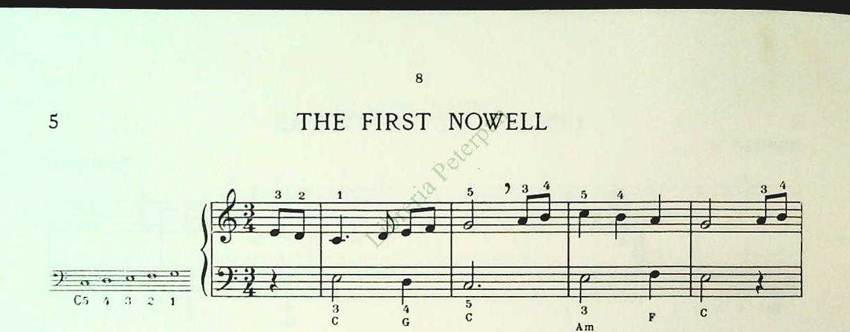 CHRISTMAS CAROLS - 20 BRANI - SPARTITO-SHEET MUSIC