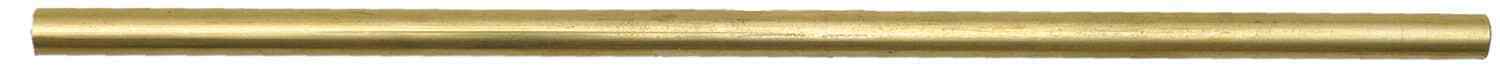 TUBO DI OTTONE DIAM 6 MILLIMETRI-SPESSORE 0,5 MM - L = 495 MILLIMETRI - 1 PEZZO