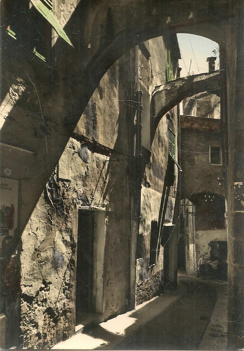 VENTIMIGLIA - CITTA' VECCHIA - ACQUARELLATA - NV
