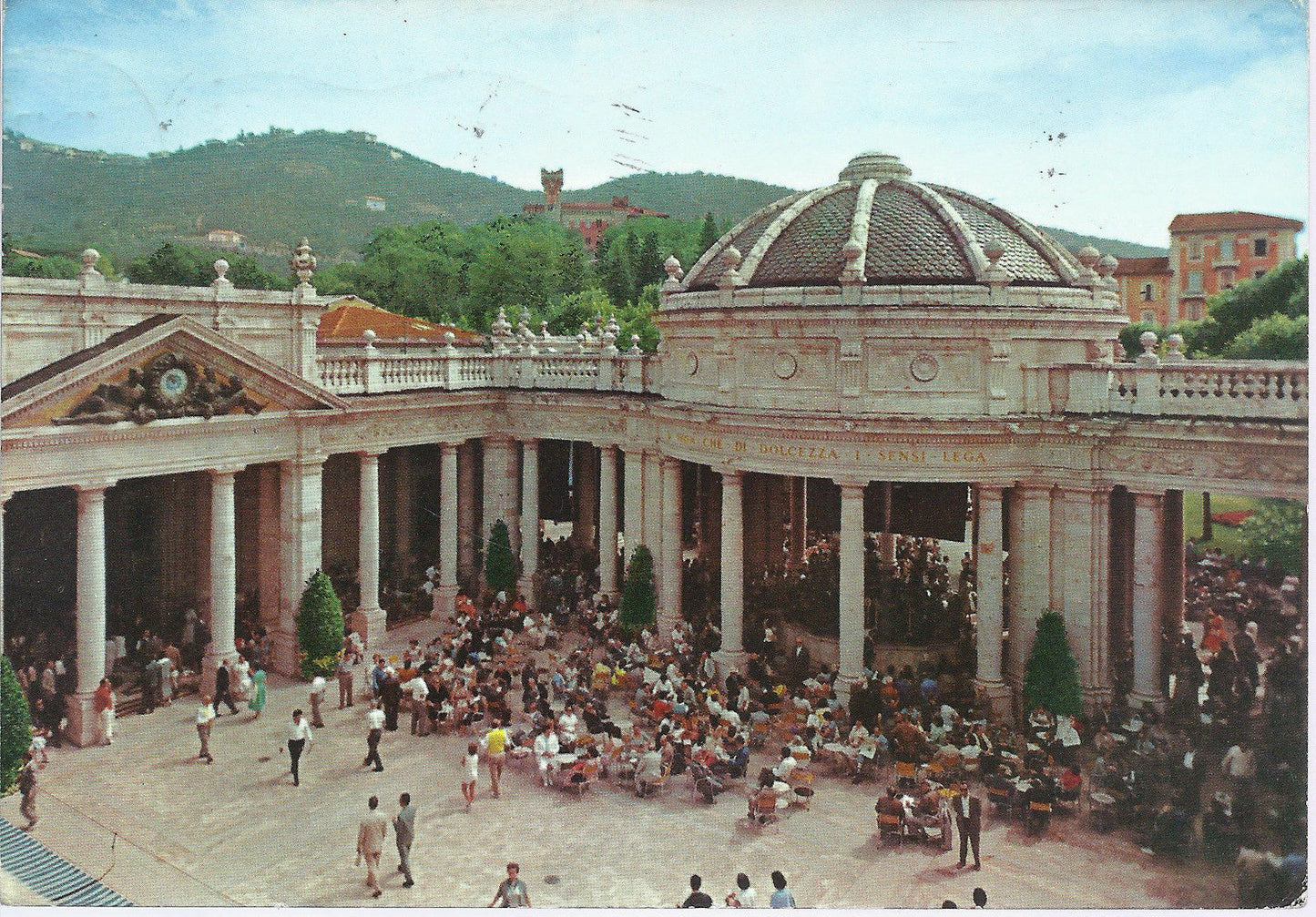 MONTECATINI TERME - STABILIMENTO TETTUCCIO - IL PIAZZALE - V