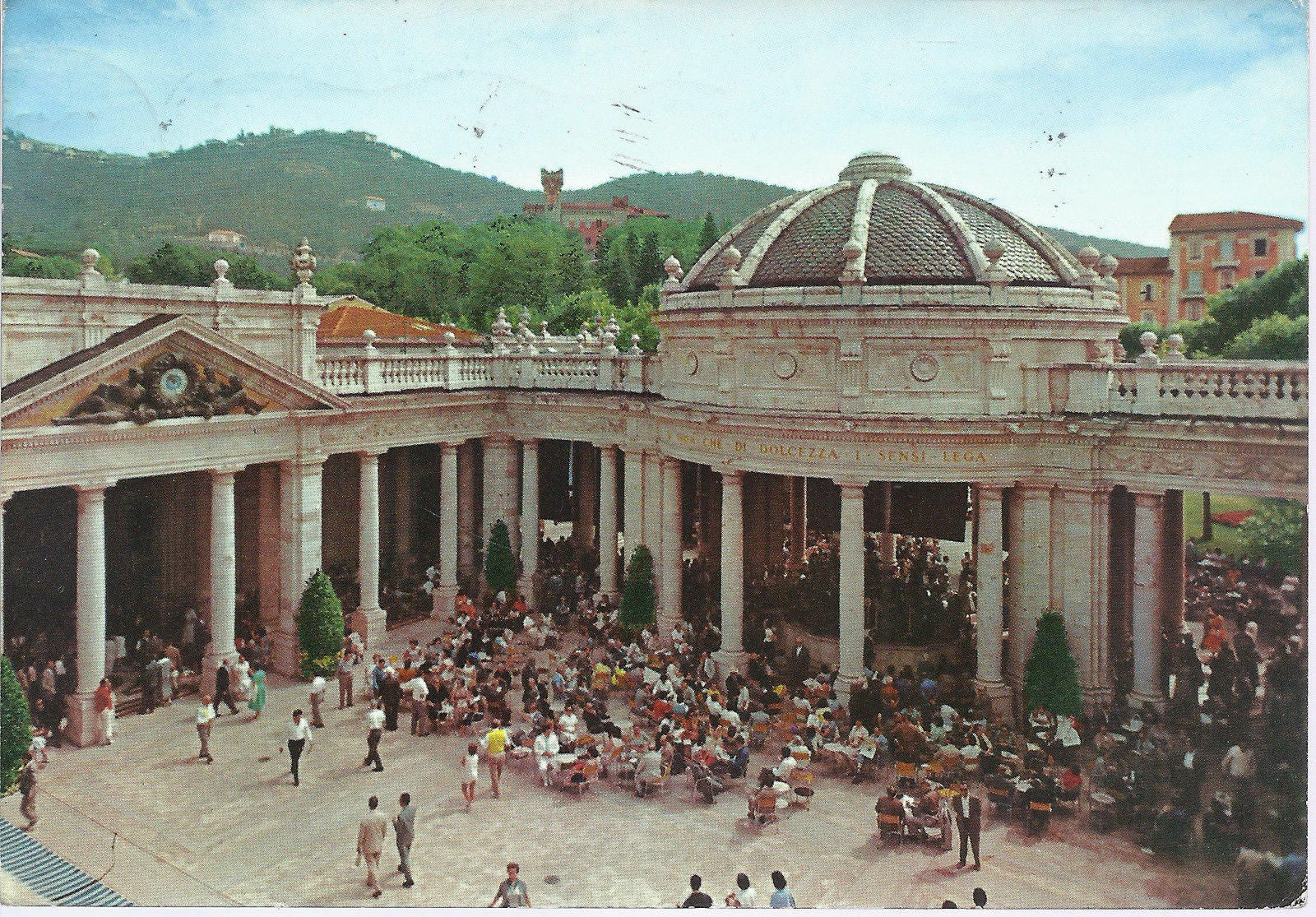 MONTECATINI TERME - STABILIMENTO TETTUCCIO - IL PIAZZALE - V