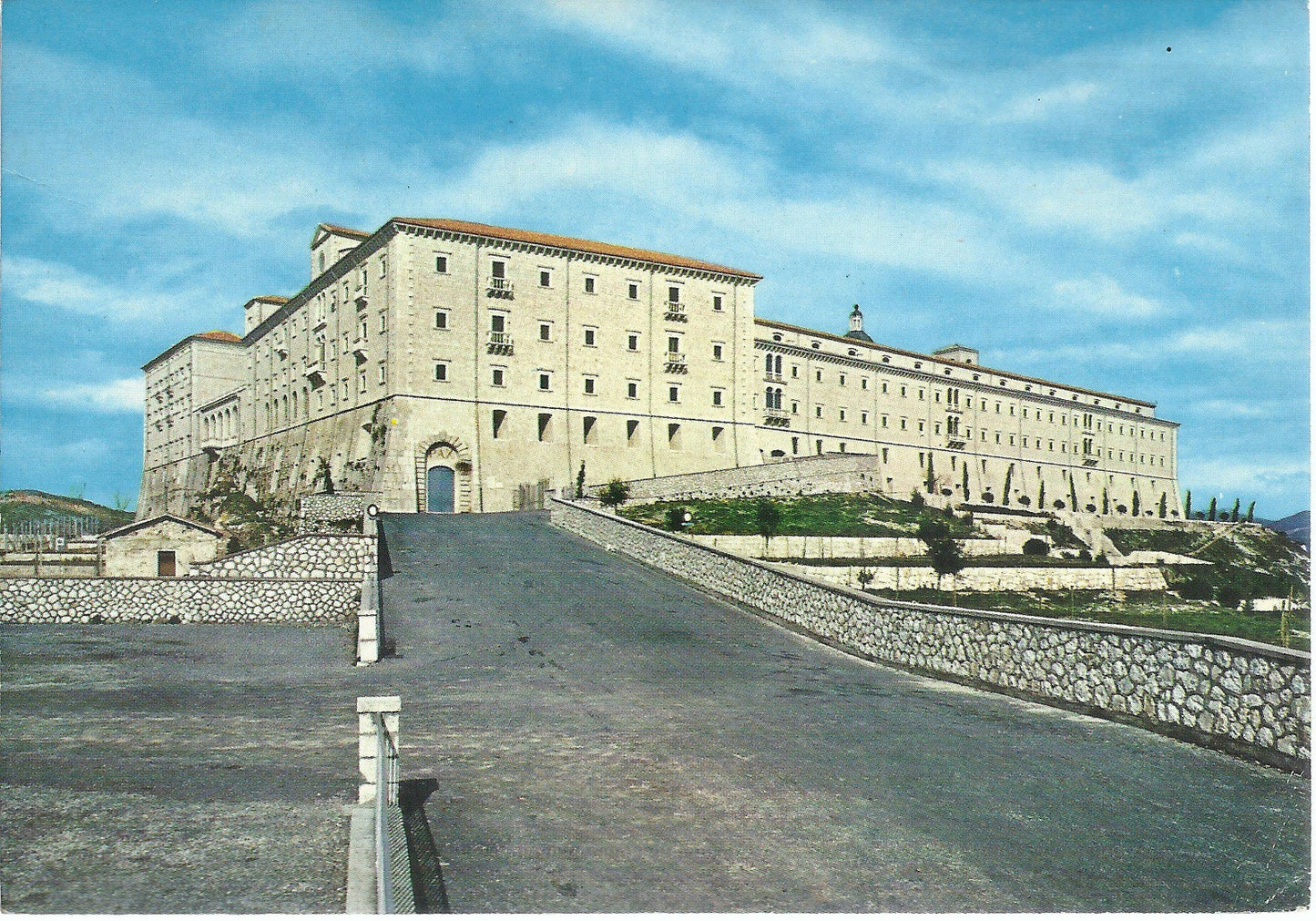MONTECASSINO - LATO SUD OVEST - V 1965 - FG