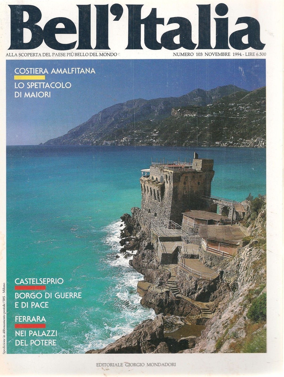 BELL'ITALIA N 103 NOVEMBRE 1994