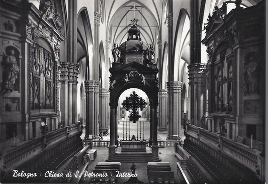 BOLOGNA - CHIESA DI S. PETRONIO - INTERNO - NV - FG