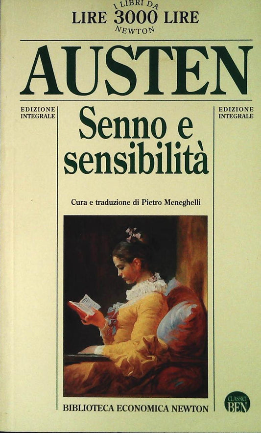 SENNO ESENSIBILITA ' - JANE AUSTEN - NEWTON 1995 - OUTLET DEL LIBRO