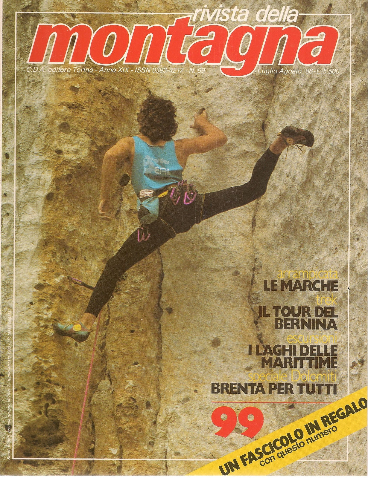 RIVISTA DELLA MONTAGNA N. 99