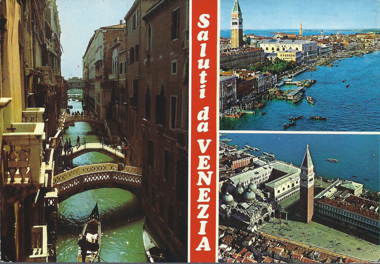 VENEZIA - SALUTI - 3 VEDUTE - V1981