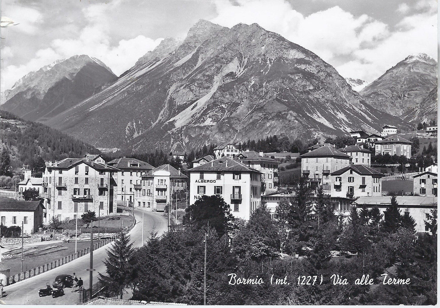 BORMIO - VIA ALLE TERME - V 1955