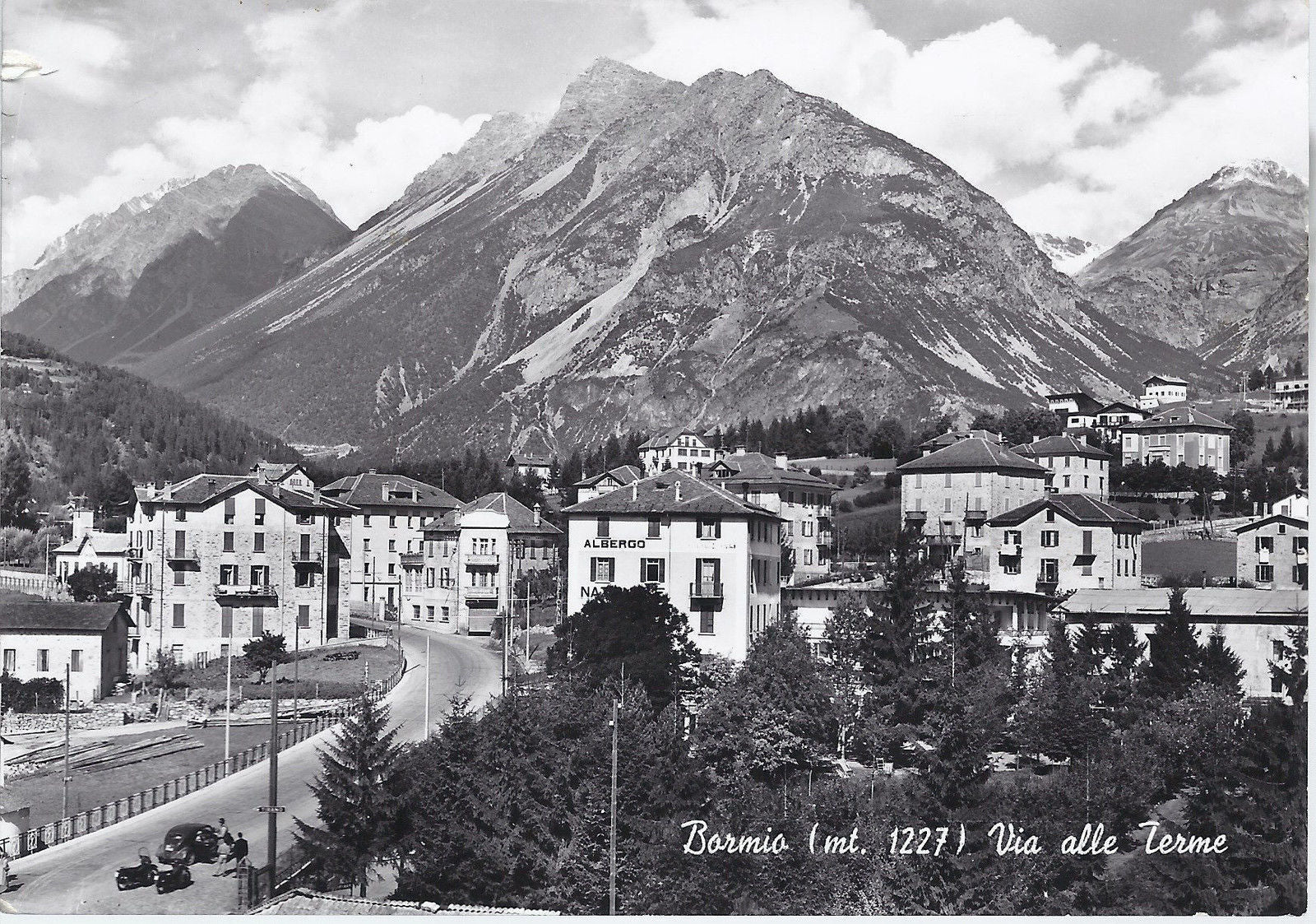 BORMIO - VIA ALLE TERME - V 1955