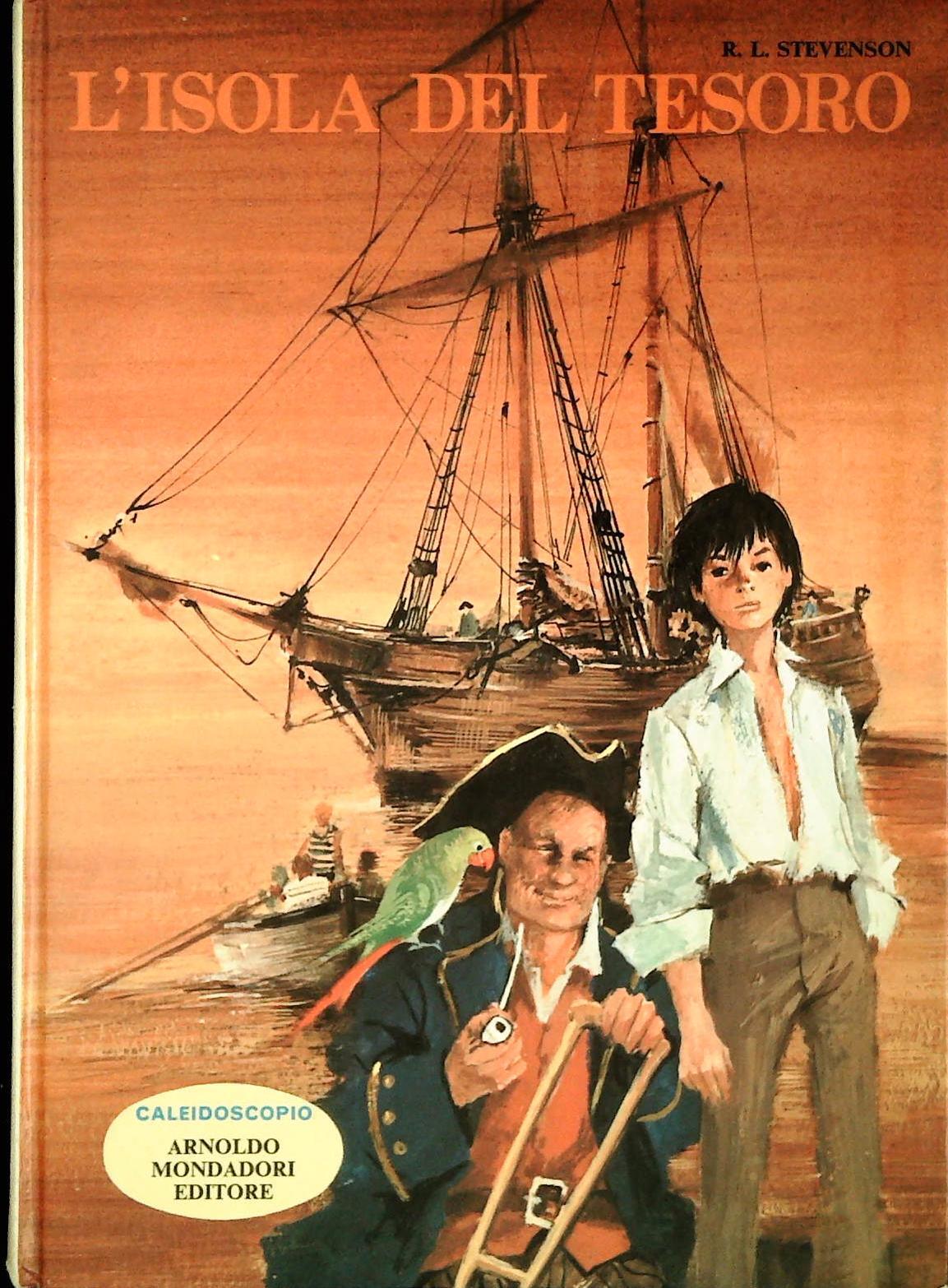 L'ISOLA DEL TESORO - ROBERT LOUIS STEVENSON - MONDADORI 1971