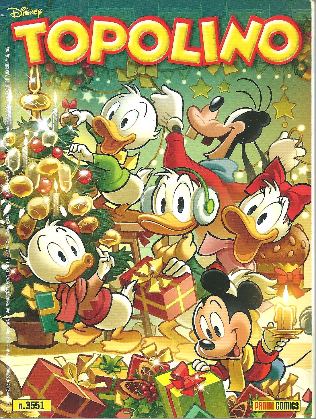 TOPOLINO N. 3551 - 13 DICEMBRE 2023