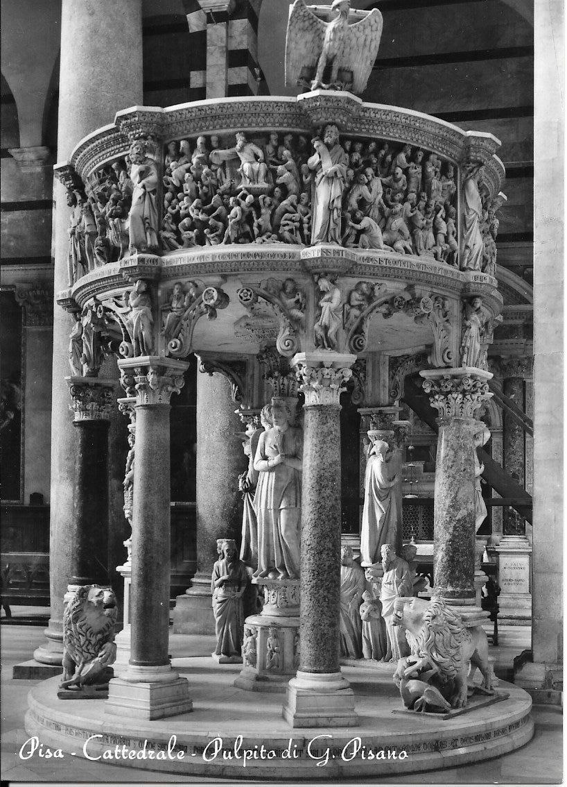 PISA CATTEDRALE - PULPITO DI G. PISANO - NV
