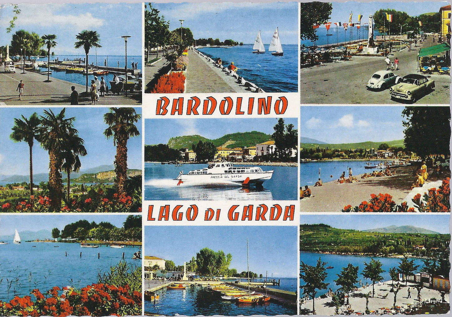 BARDOLINO - 9 VEDUTE - V 1987 - FG