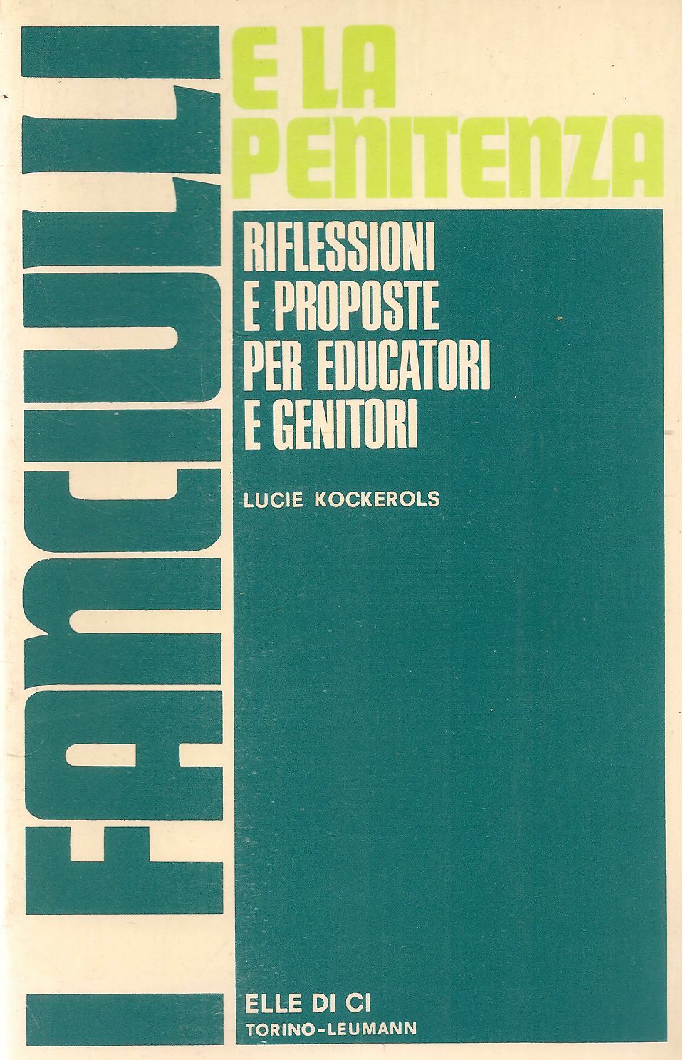 I FANCIULLI E LA PENITENZA - LUCIE KOCKEROLS