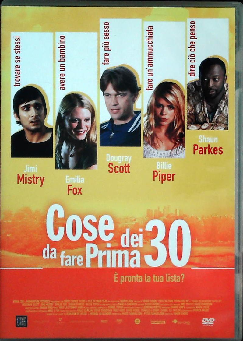 COSE DA FARE PRIMA DEI 30 - DVD