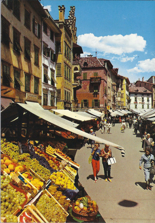 BOLZANO - PIAZZA DELLE ERBE - BOZEN - OBSTPLATZ - NV - FG