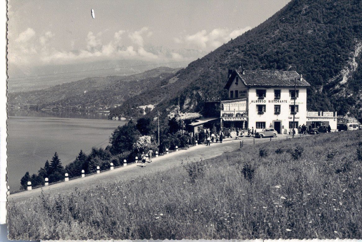 LAGO DI S. CROCE - RISTORANTE "BEPPE SELLO" V1956