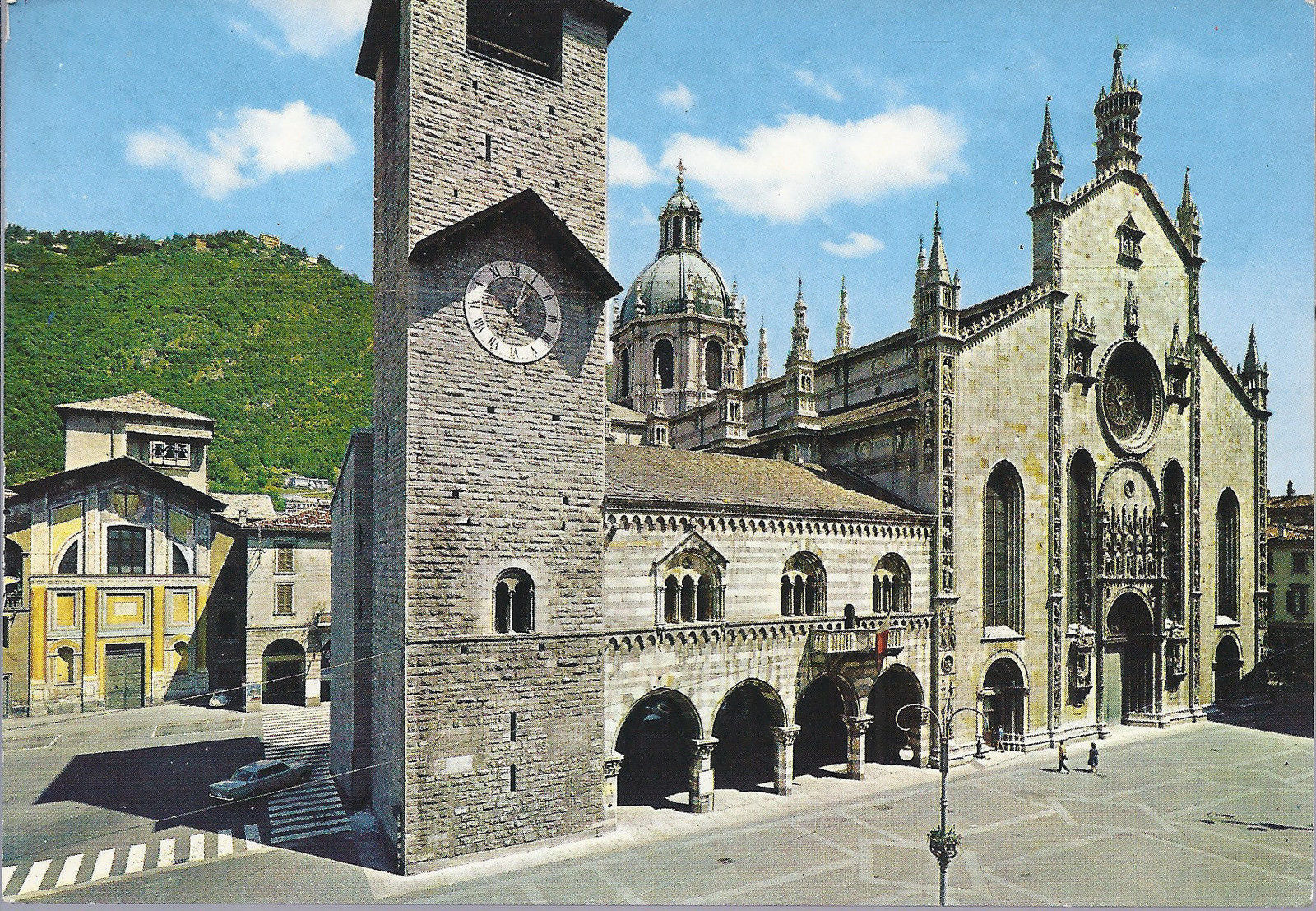 COMO - IL DUOMO , IL BROLETTO E LA CHIESA DI S. GIACOMO - V 