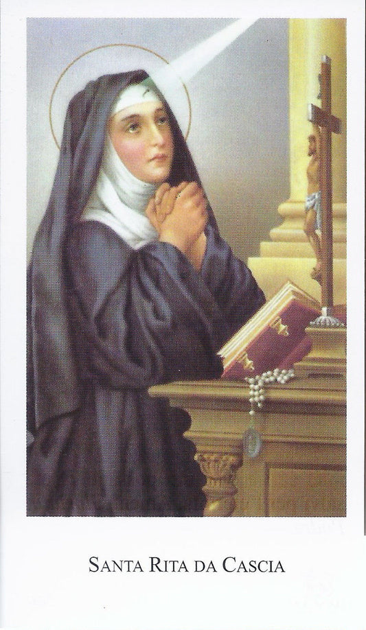 SANTA RITA DA CASCIA - SANTINO - AS013-307 - Ed. Paco