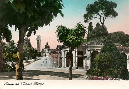 VICENZA - SANTUARIO DI MONTE BERICO - ACQUARELLATA - V1960