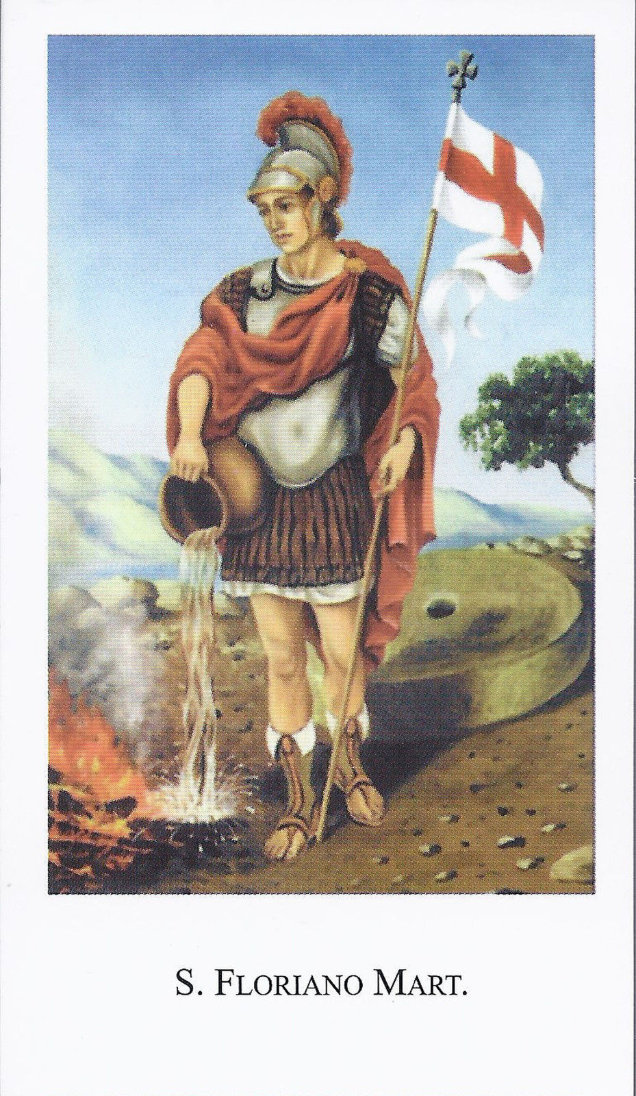 S. FLORIANO MART. - SANTINO - AS013-197 - Ed. Paco