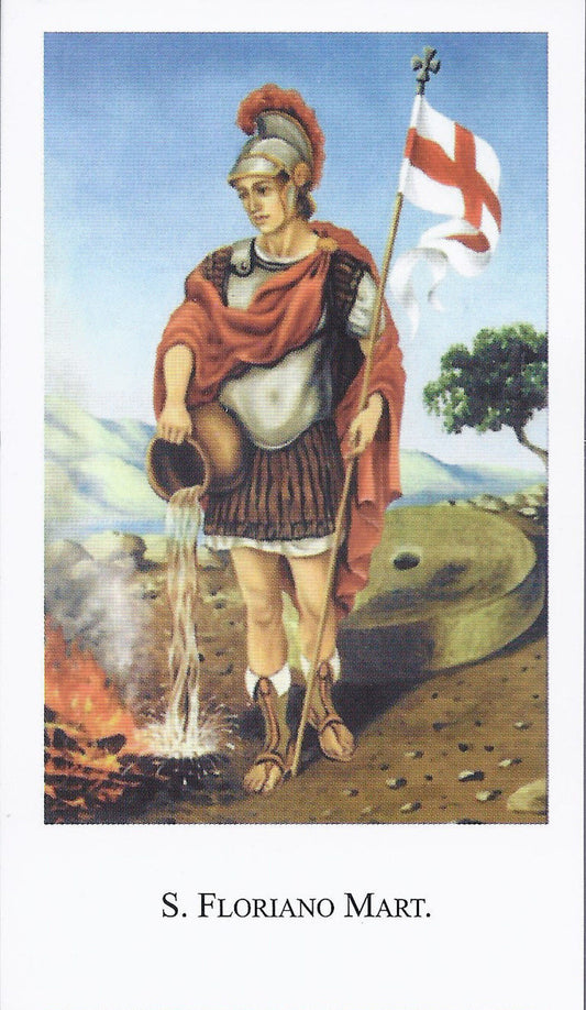 S. FLORIANO MART. - SANTINO - AS013-197 - Ed. Paco