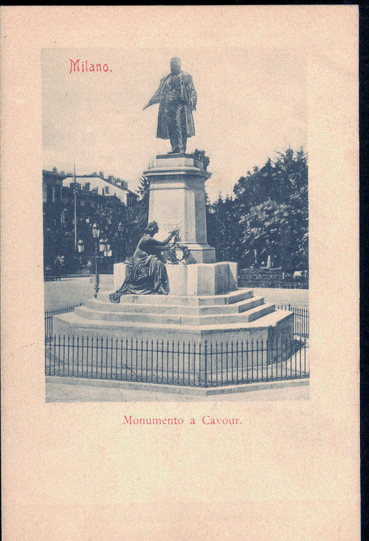 MILANO - MONUMENTO A CAVOUR NV