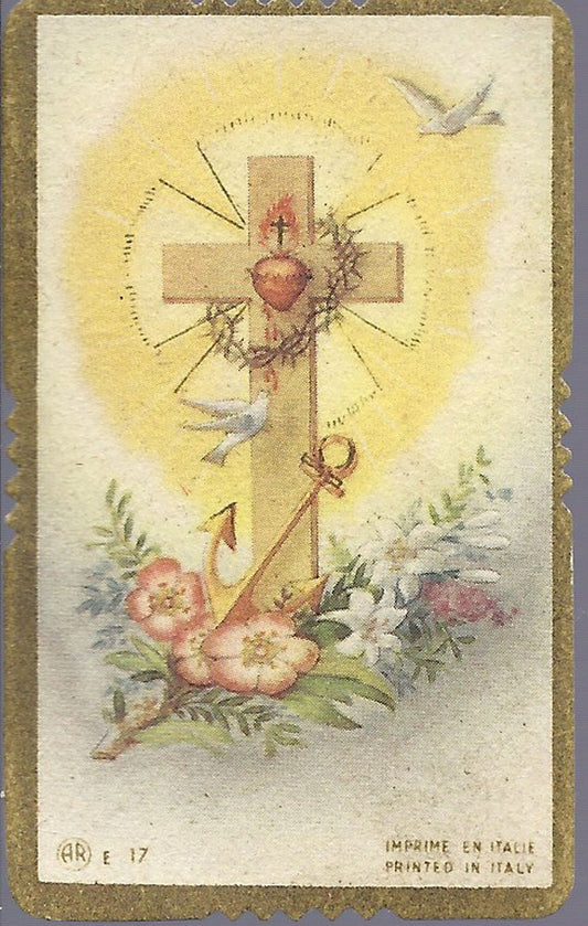 SS. CROCEFISSO E SACRO CUORE - SANTINO - AS012-184