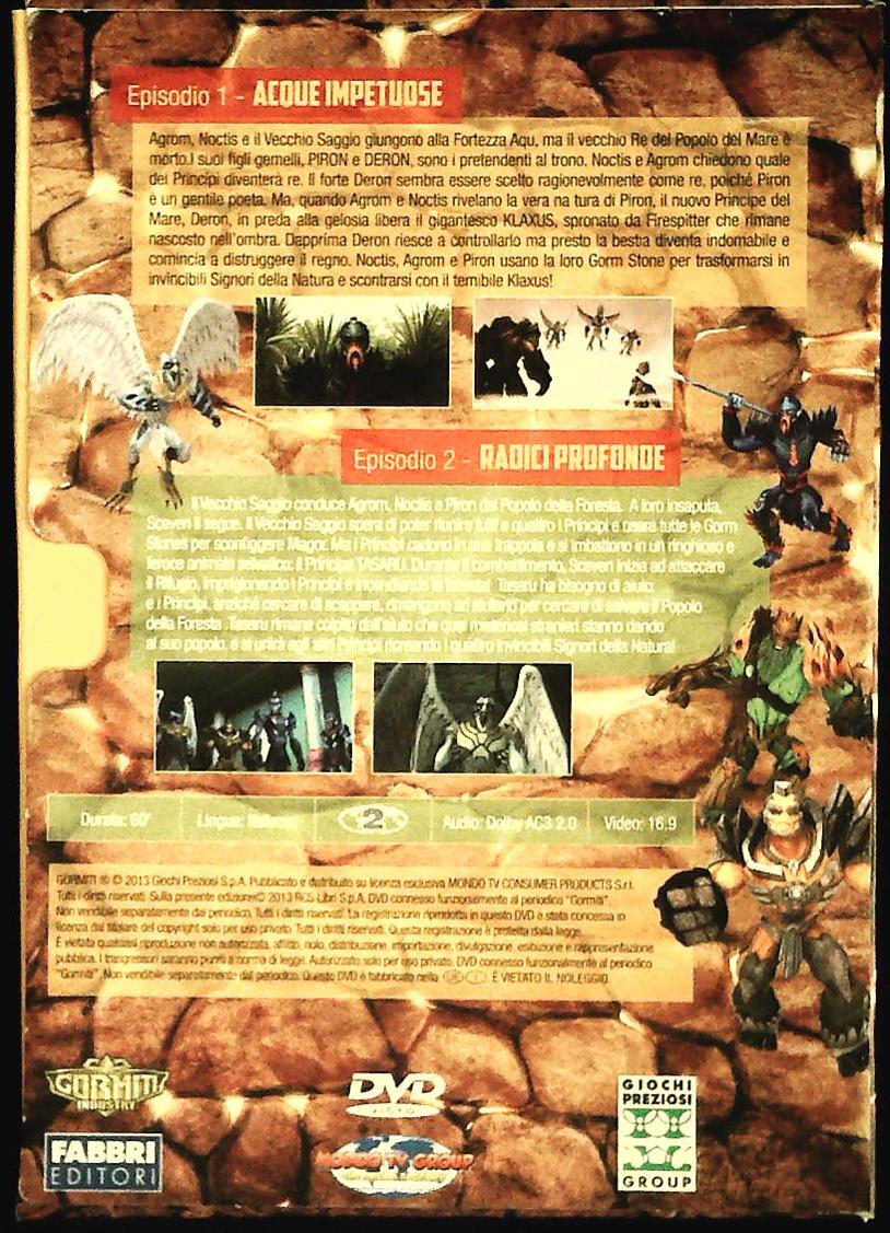 GORMITI. ACQUE TEMPESTOSE RADICI PROFONDE -  DVD