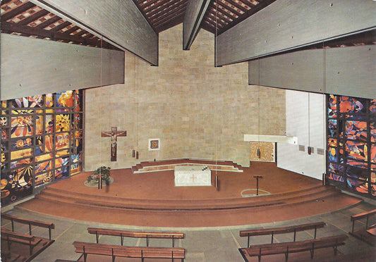 LAGUNDO - ALGUND - NUOVA CHIESA PARROCCHIALE - INTERNO - NV