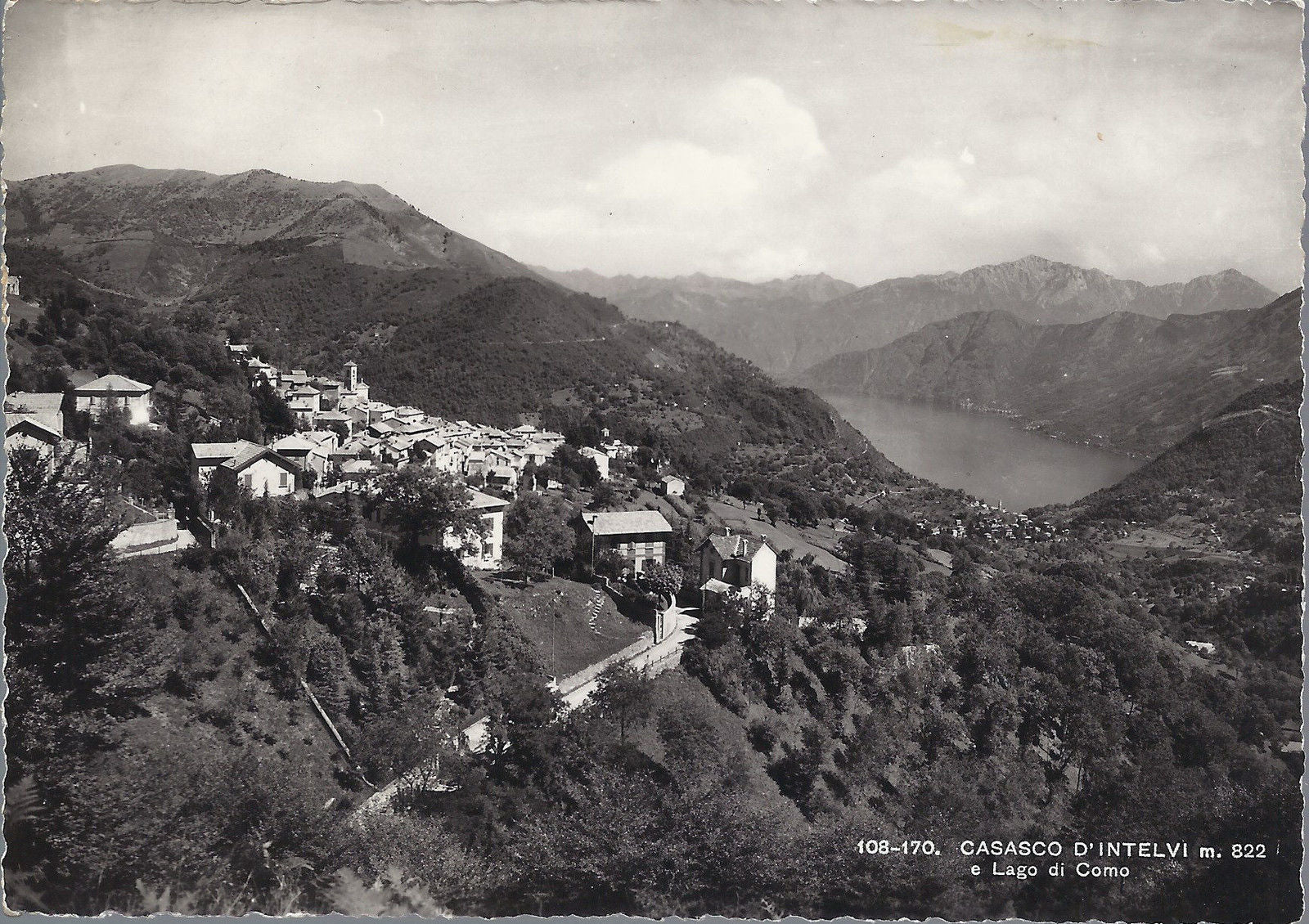 CASASCO D'INTELVI  E LAGO DI COMO - V 1951