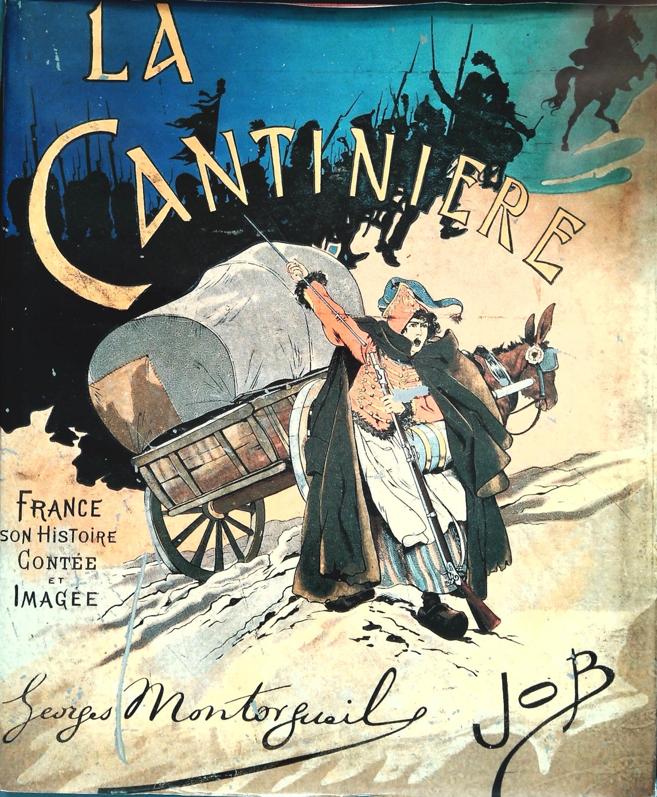LA CANTINIERE - G. MONTORGUEIL - ED. MORGANA 1989