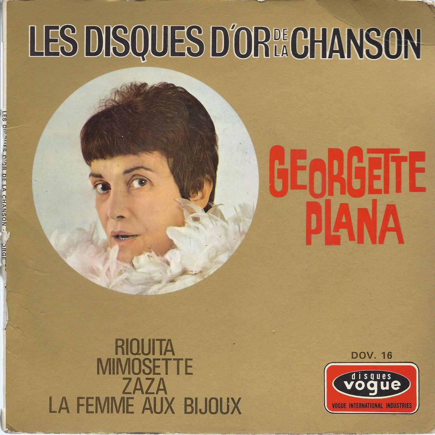 LES DISQUES D'OR DE LA CHANSON # GEORGETTE PLANA